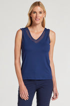 Navy || Jackson Pima Tank