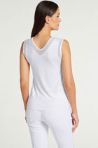 White || Jackson Pima Tank