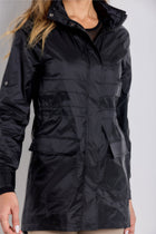Black || Ramona Windbreaker Jacket
